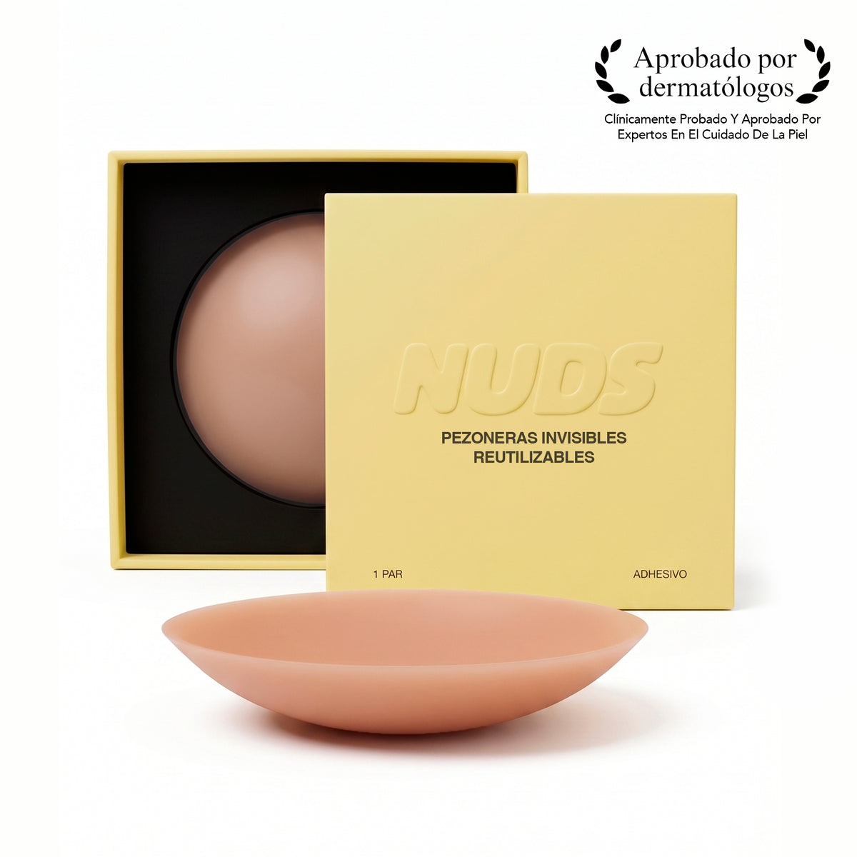 Nuds™ Pezoneras reutilizables de grado médico